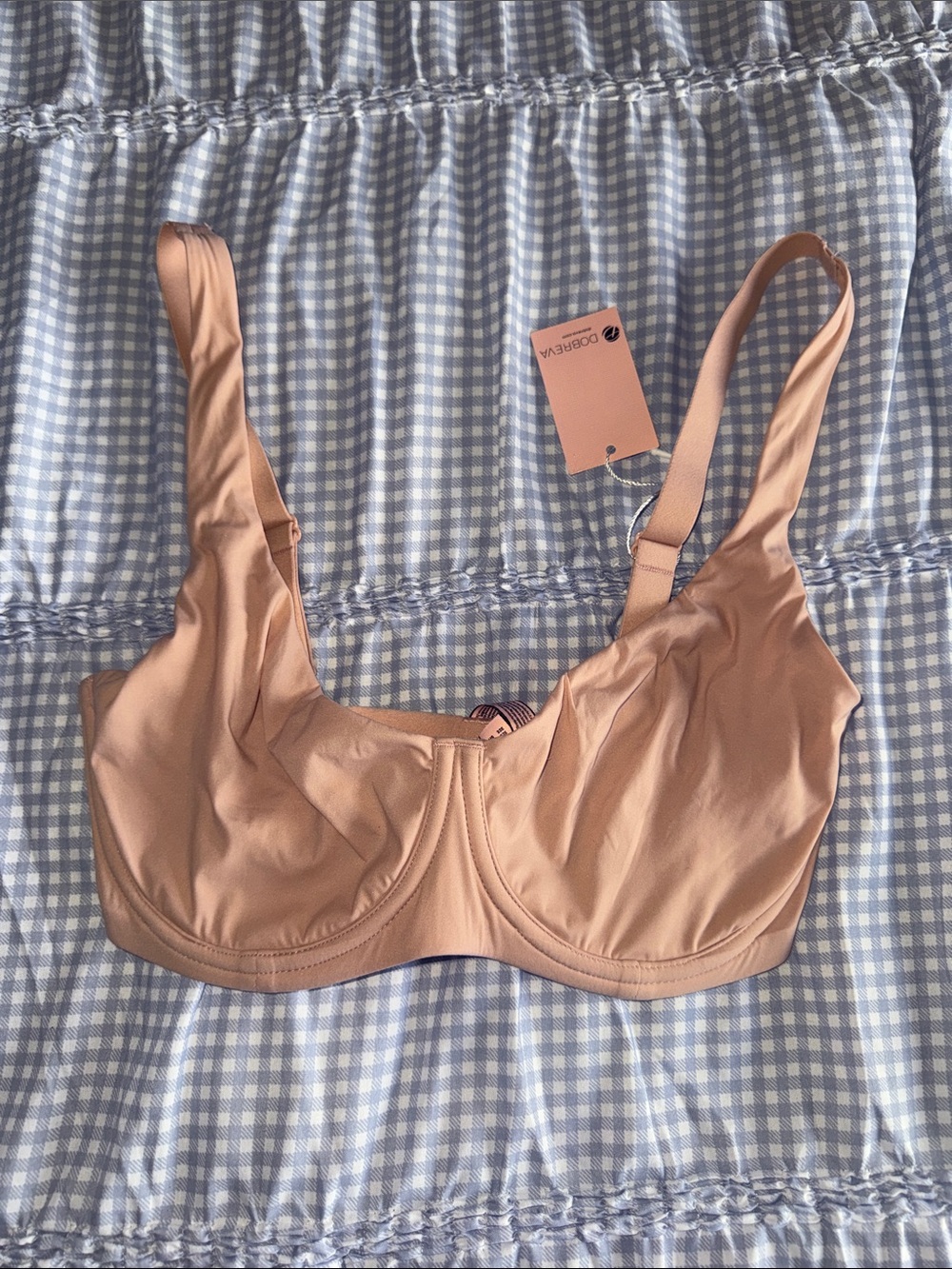 Dobreva New With Tags Plunge Underwire Bra 32E